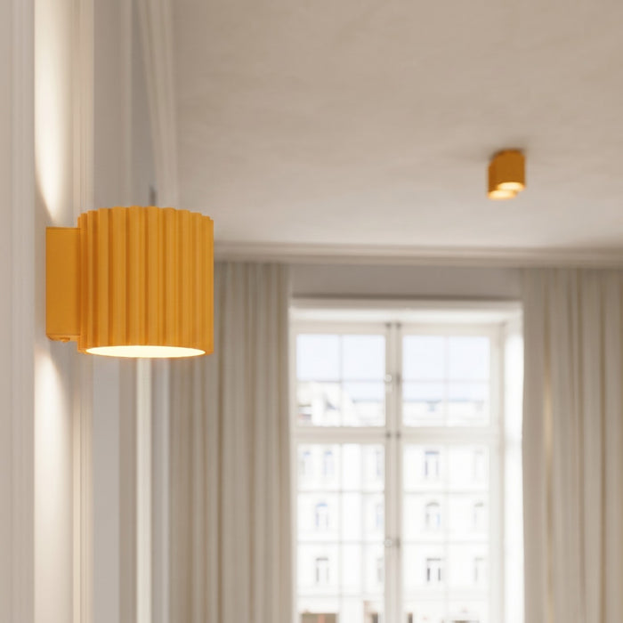 SOLLUX SL.2414 Plafón AURA 2 amarillo GU10