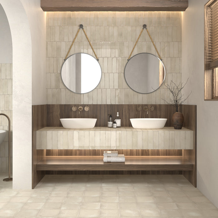 DUNE ATLANTIQUE AMANDE 20x20 Porcelanico