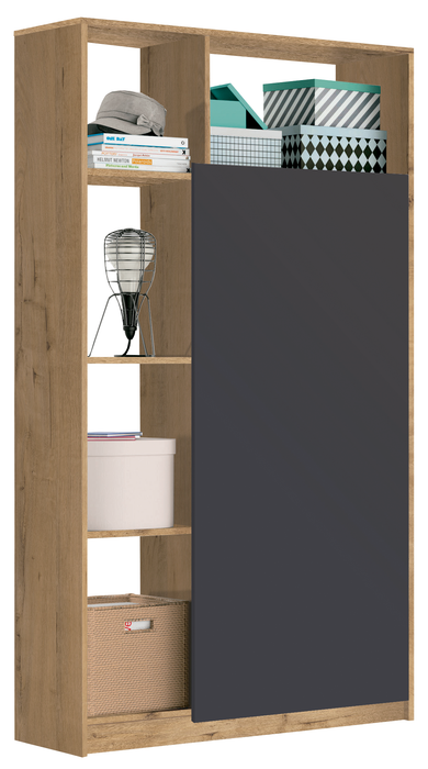 MUEBLES PITARCH Armario Recibidor Neo Roble gold/ gris
