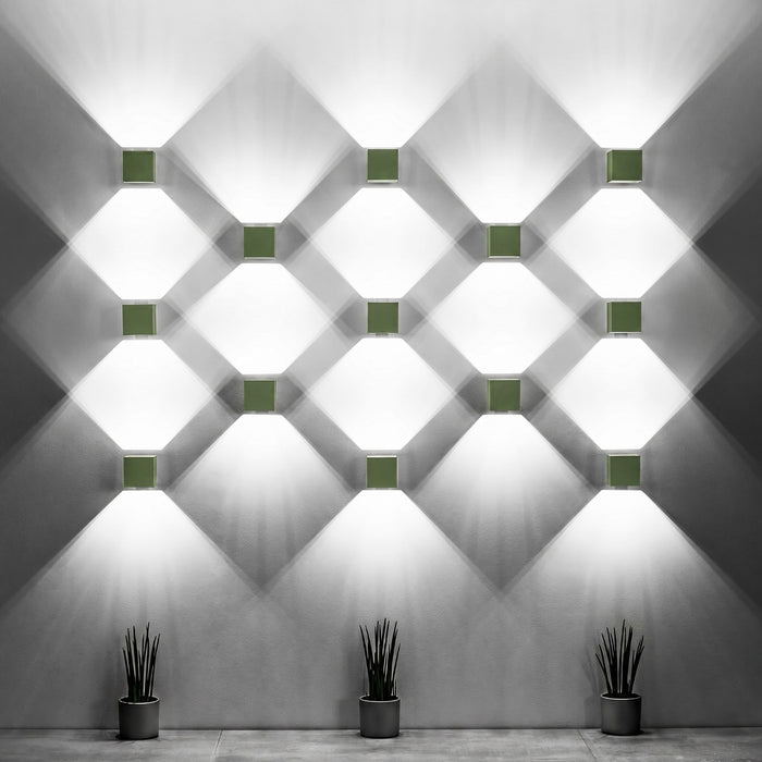 SOLLUX SL.2116 Aplique Quad 1 Verde Oliva