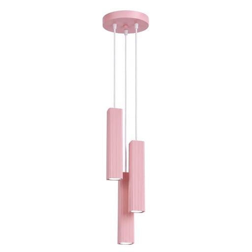 SOLLUX SL.3283 Lámpara Colgante Rayo 3P Rosa