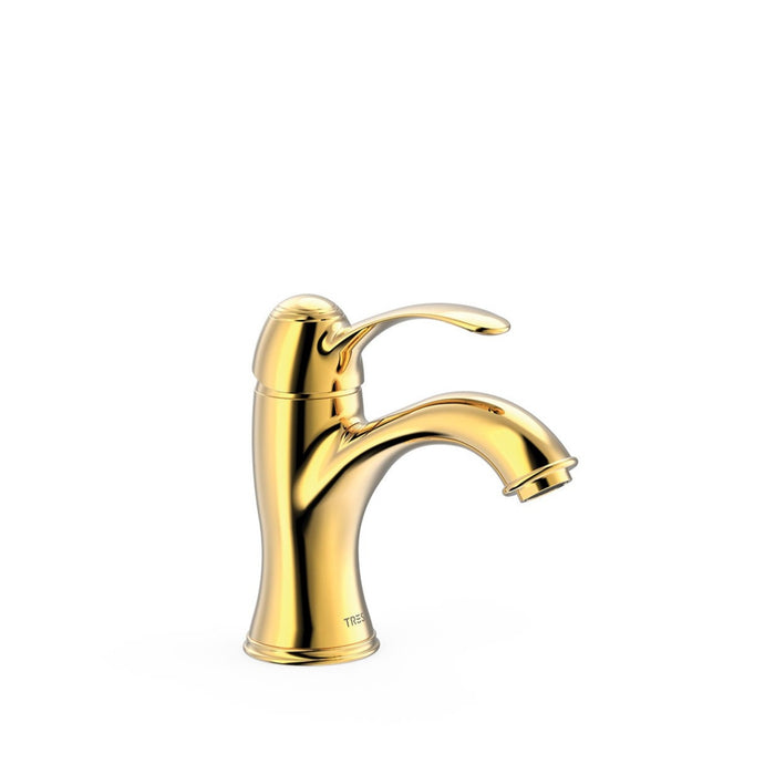 TRES 24210301OR TRES CLASIC Grifo Monomando para Lavabo Color Oro 24K