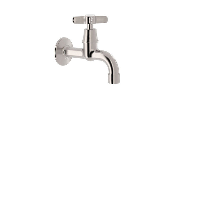 TRES 24252001AC TRES CLASIC Grifo Empotrado De 1 Agua para Office O Lavadero Color Acero