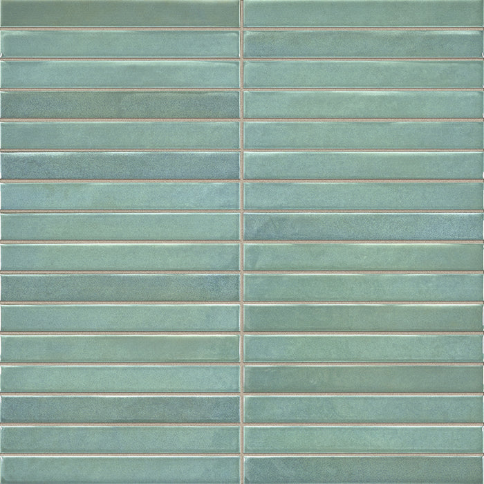 LA PLATERA PENCIL KROMO SAGE 35x35 Azulejo Pasta Blanca