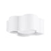SOLLUX SL.3325 Lámpara De Pared Ovio Blanca Gx53