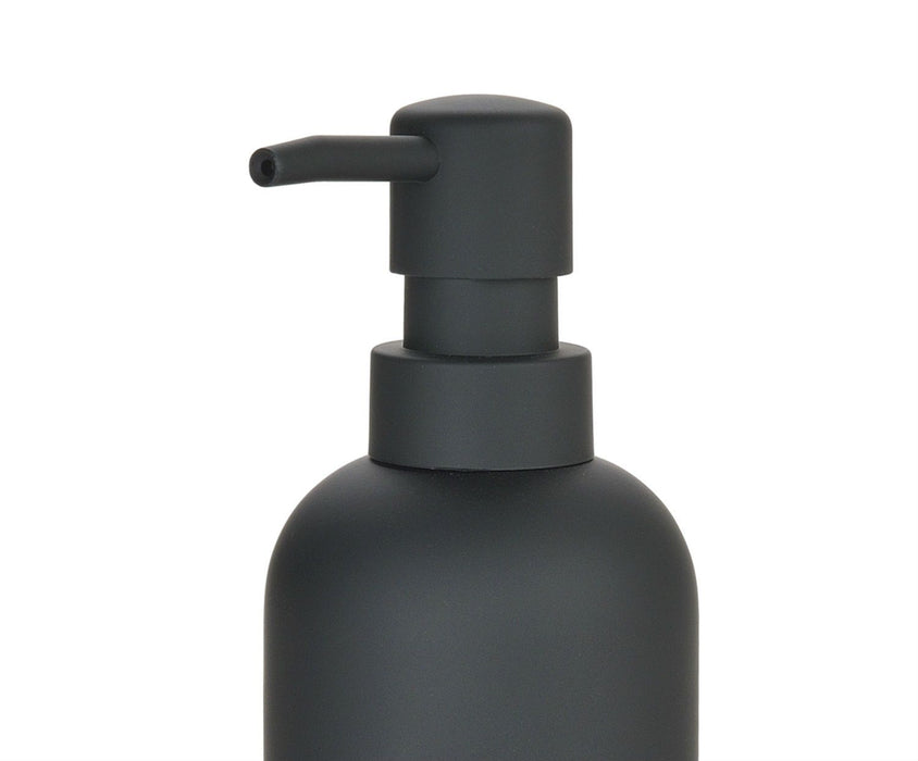 ANDREA HOUSE BA67053 Dispensador Polirresina Negro Mate