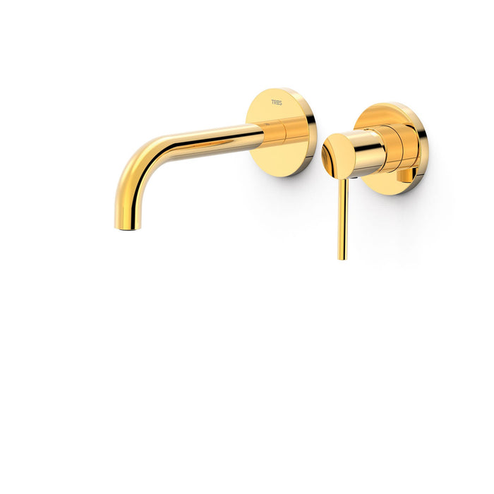 TRES 26230021OR STUDY Pieza Vista para Cuerpo Empotrado De Lavabo Color Oro 24K