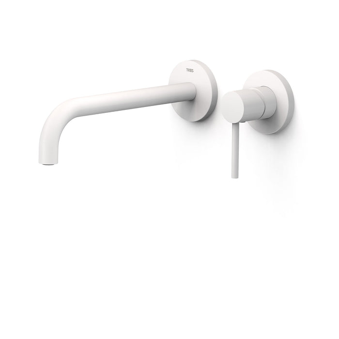 TRES 26230022BM STUDY Pieza Vista para Cuerpo Empotrado De Lavabo Color Blanco Mate