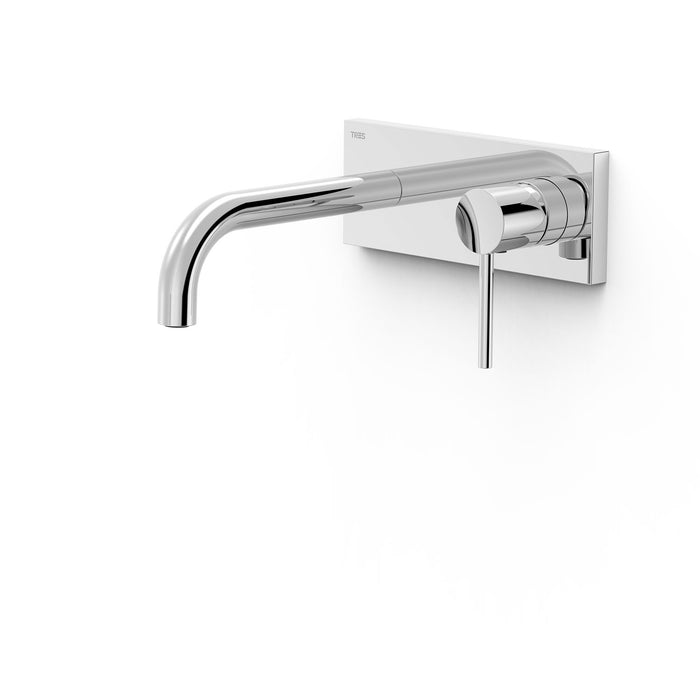 TRES 26230031 STUDY Pieza Vista para Cuerpo Empotrado De Lavabo Color Cromo