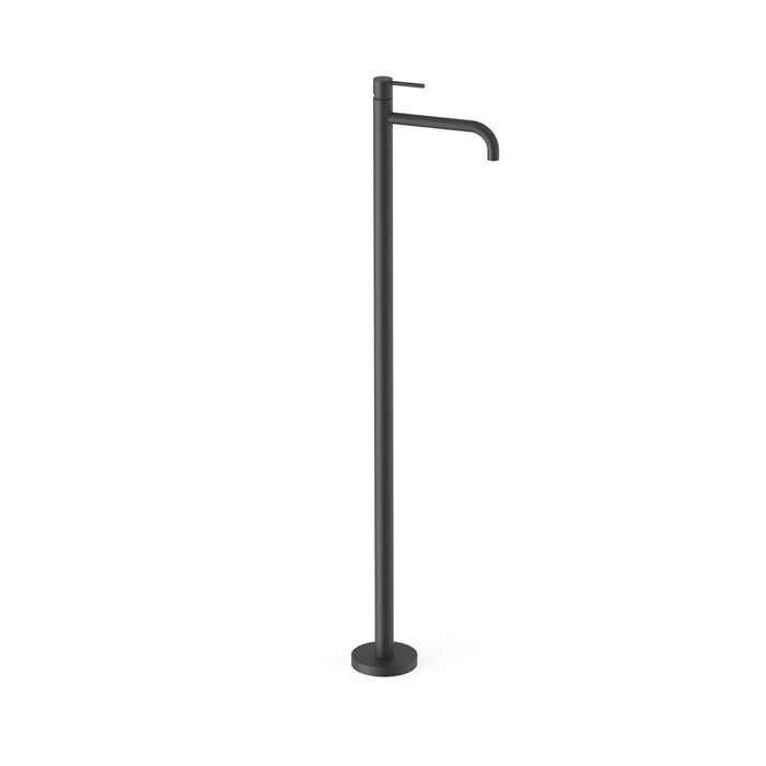 TRES 26285305NM STUDY Grifo Monomando con Toma a Suelo Lavabo Color Negro Mate
