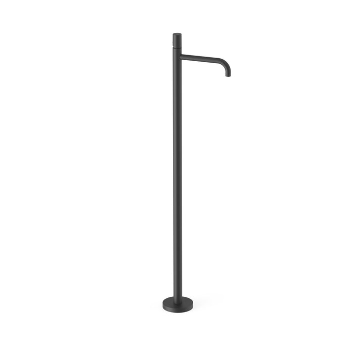 TRES 26285306NM STUDY Grifo Monomando con Toma a Suelo Lavabo Color Negro Mate