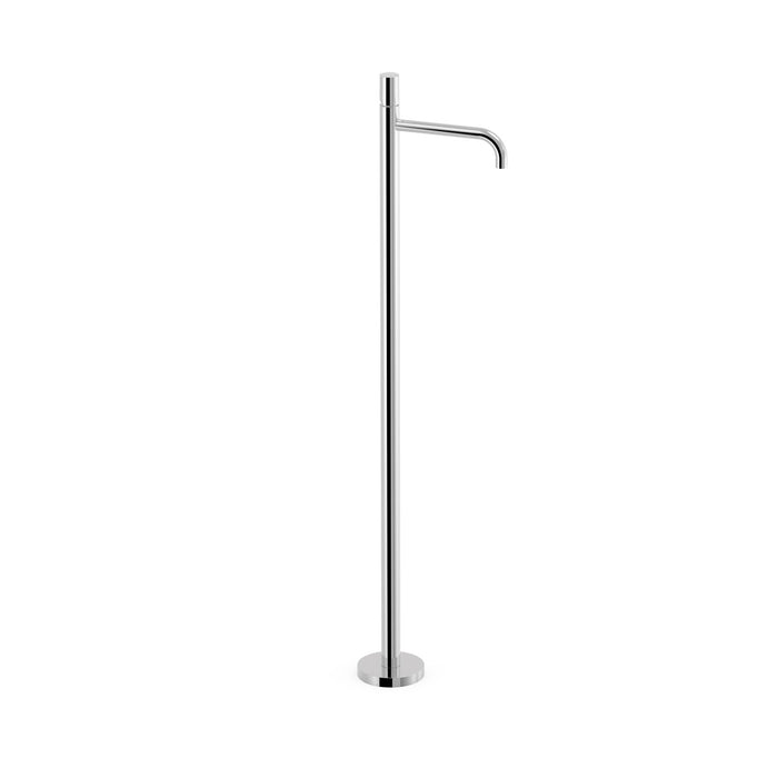 TRES 26285306 STUDY Grifo Monomando con Toma a Suelo Lavabo Color Cromo