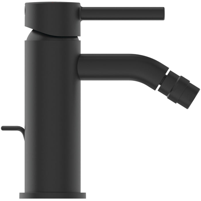 IDEAL STANDARD BC197XG CERALINE Grifo Monomando Bidé con Válvula Clic Clac Negro Seda