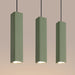 SOLLUX SL.3184 Lámpara Colgante Rayo 3L Verde Oliva