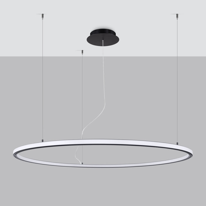 SOLLUX TH.276 RISA Lámpara de Araña LED Negro