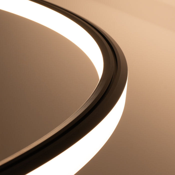SOLLUX TH.276 RISA Lámpara de Araña LED Negro