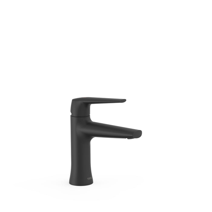 TRES 28110301NM FUJI Grifo Monomando Lavabo Color Negro Mate