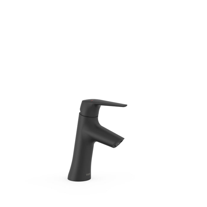 TRES 28110402NM FUJI Grifo Monomando Lavabo Inclinado Ecoeficiente Color Negro Mate