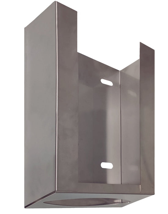 MEDICLINICS DTM2106 Dispensador Papel Toalla Plegado Manual Acero Inox
