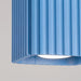 SOLLUX SL.3106 Lámpara De Techo Riff 1 Azul Celeste Gu10