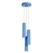 SOLLUX SL.3297 Lámpara Colgante Rayo 3P Azul Celeste