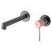 IMEX GLD038/GC LINE Grifo de Lavabo Empotrado Gris Champagne