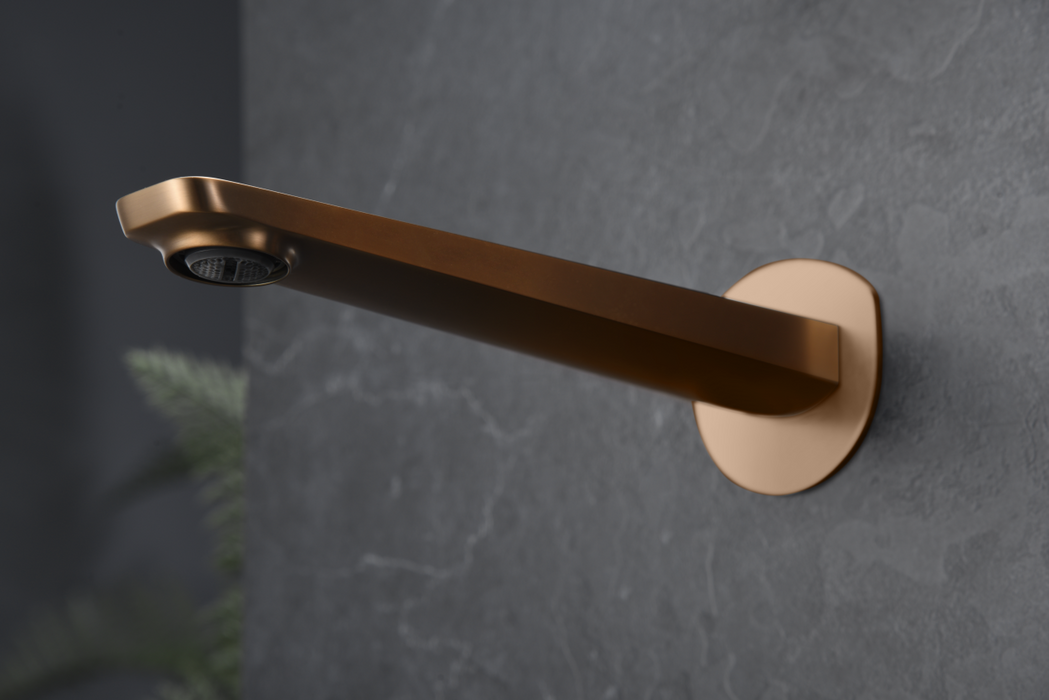 IMEX GLN047/ORC NÁPOLES Monomando Empotrado Lavabo Oro Rosa Cepillado