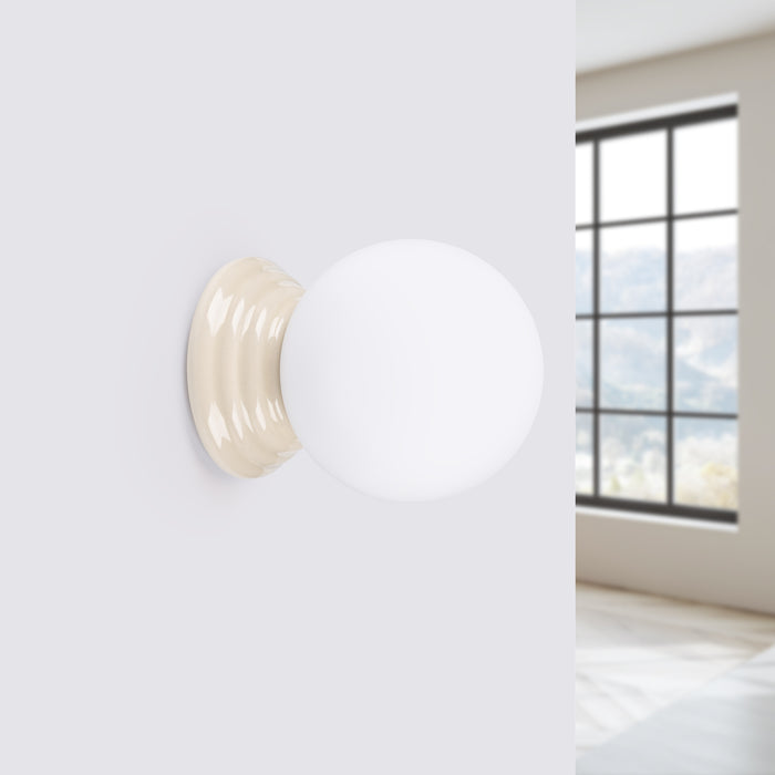 SOLLUX SL.1891 Aplique ZORI beige IP44 beige