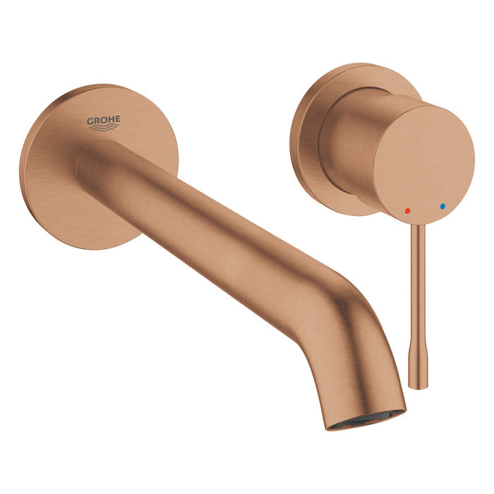 GROHE 29 193 DL1 ESSENCE Monomando Lavabo Mural Tamaño L Cobre Cepillado