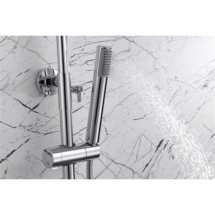 IMEX BTD038-B LINE Grifo Termostático Conjunto de Bañera Cromo