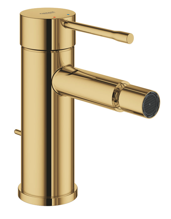 GROHE 24 178 GL1 ESSENCE Monomando Bidé Tamaño S Oro Brillo Con Vaciador Automático