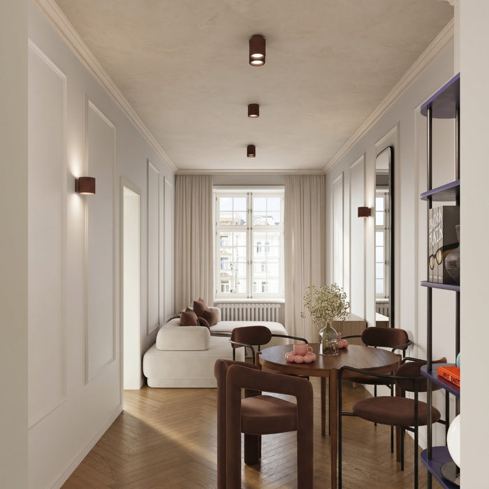 SOLLUX SL.2425 Aplique de pared AURA marrón G9