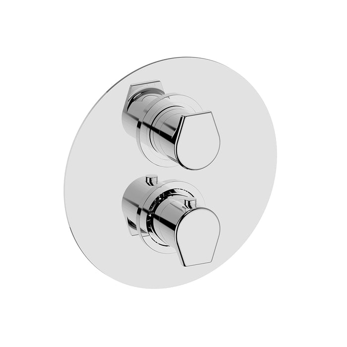 PRESTO 461T200 Aroha mecanismo ducha empotrable 2 vías termostático Cromo
