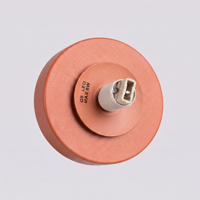 SOLLUX SL.2243 Aplique Yoli 1 Ocre Rojo Con Interruptor