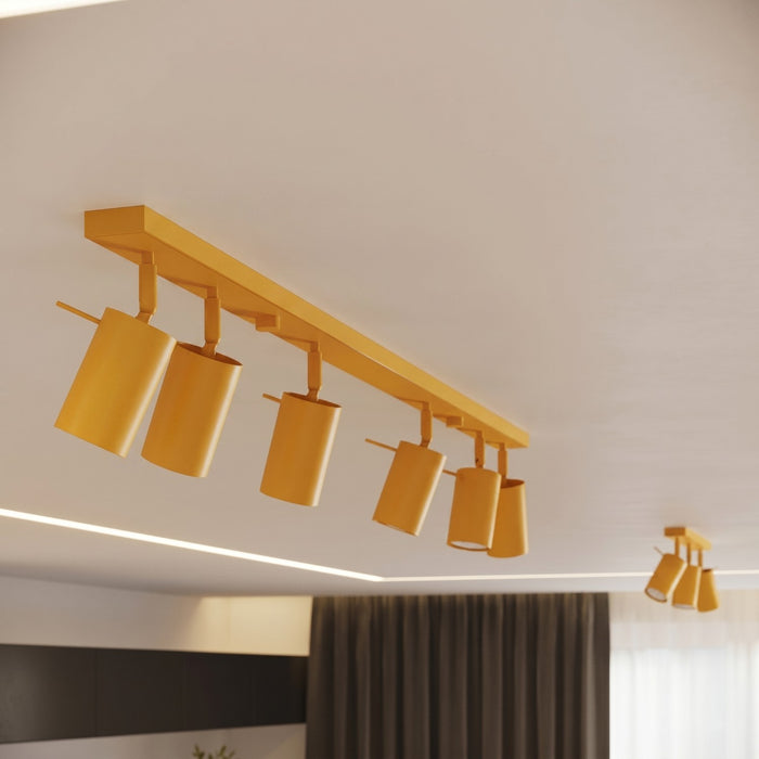 SOLLUX SL.2188 Plafón RING 6L amarillo