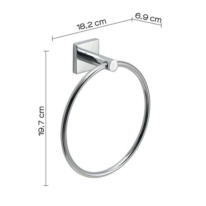 GEDY FJ701300100 FUJI Toallero Argolla Cromo
