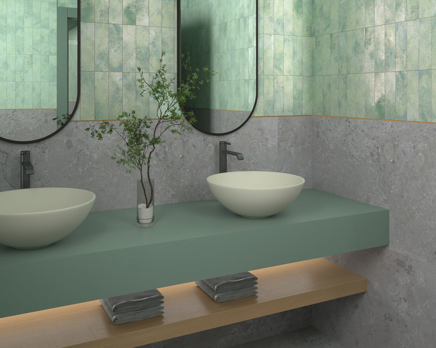 DUNE GREENLAND BOREAL GLOSS 6,4X22,3 Porcelánico Esmaltado