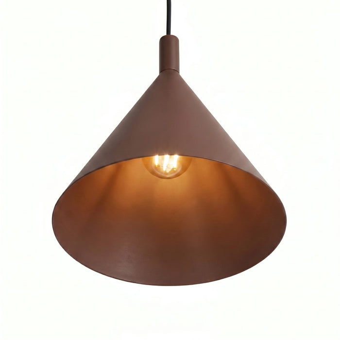 SOLLUX SL.2534 Lámpara Colgante Nox 25 Marrón