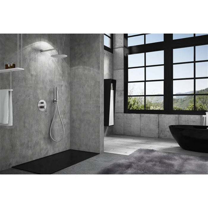 IMEX GPD038 LINE Conjunto de Ducha Empotrado Monomando Cromo