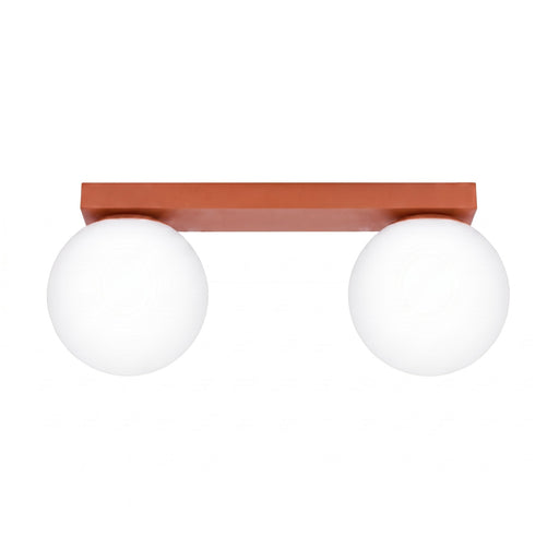 SOLLUX SL.2245 Plafón Yoli 2 Ocre Rojo