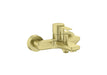 ROCA A5A025FVA0 TARGA Grifo Monomando para Baño-Ducha con Inversor Automático Oro Cepillado
