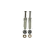ARCOBAÑ 16JTPC  Juego 2 Tornillos Portarrollos Cocina Cromo