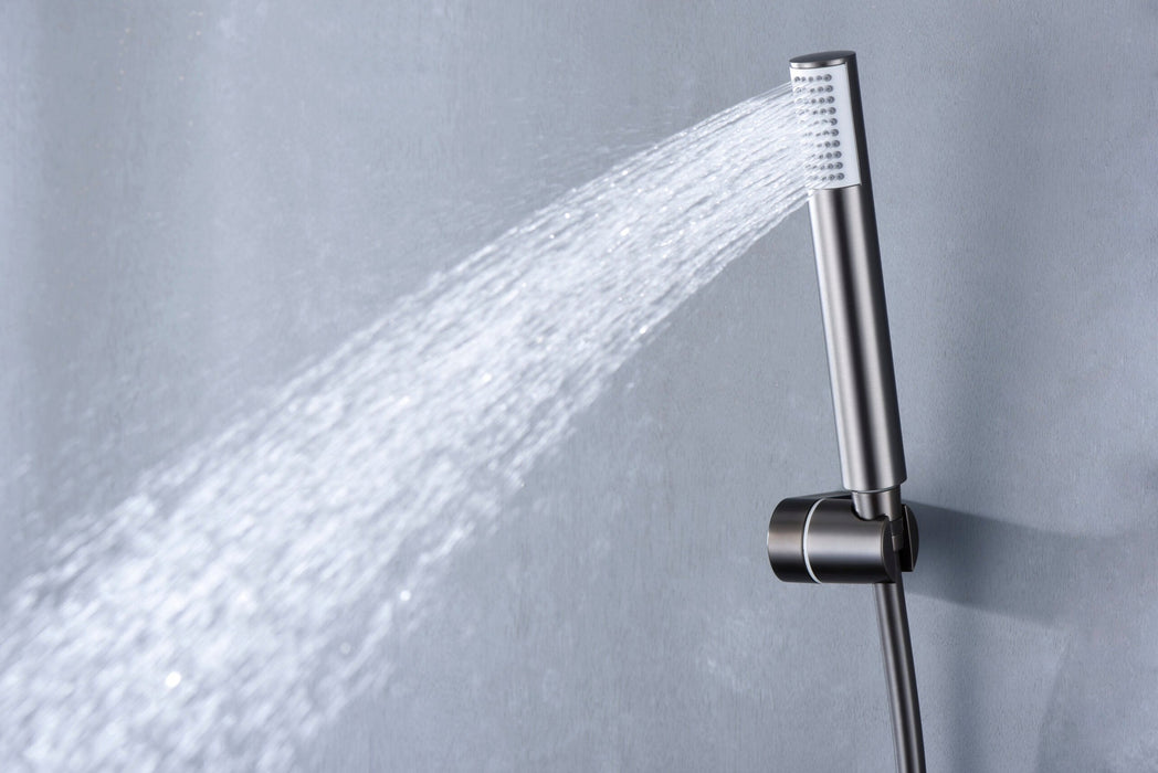 IMEX BDM039-5BGM MONZA Grifo Monomando Para Ducha Black Gun Metal