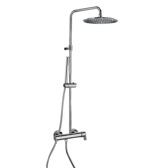 RAMONSOLER 335602RM250 DRAKO Grifo Termostático Columna Bañera Telescópica Cromo