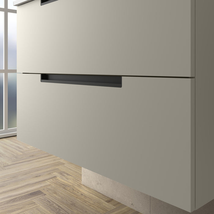 SALGAR LENI Mueble+Lavabo LISBOA Color Gris Mate