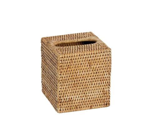 ANDREA HOUSE BA73190 Portapañuelos Ratan 13X13X15 Cm