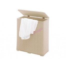 GEDY 20380300300 Cesto Contenedor Ambrogio Beige
