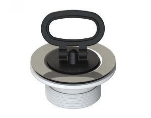 ARCOBAÑ 40LR15  Conjunto Válvula Lavabo Acero Con Casquillo 1-1/2