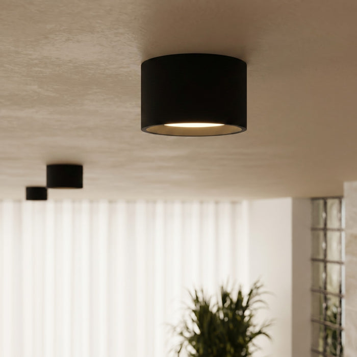 SOLLUX SL.2439 Plafón MODO 2 negro Gx53