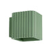 SOLLUX SL.3112 Lámpara De Pared Riff Verde Salvia G9